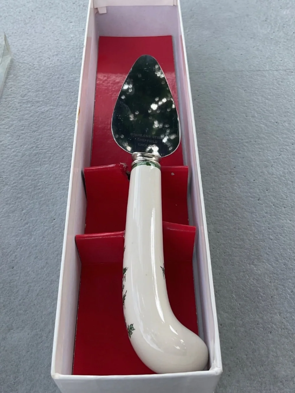 Spode Cheese Spread Vintage Christmas Tree Original Box
